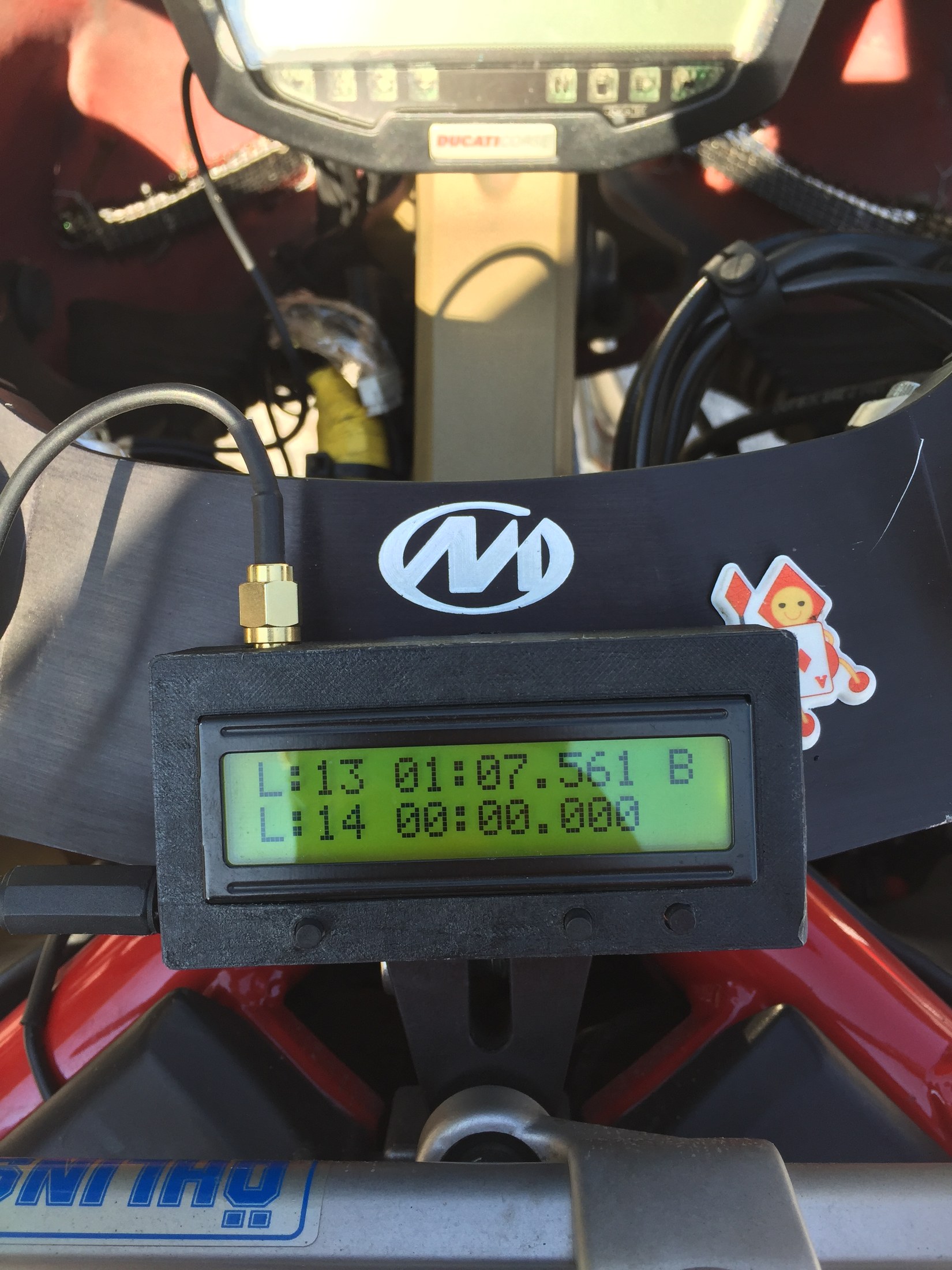 Χρονόμετρο με χρόνο 1:07.561